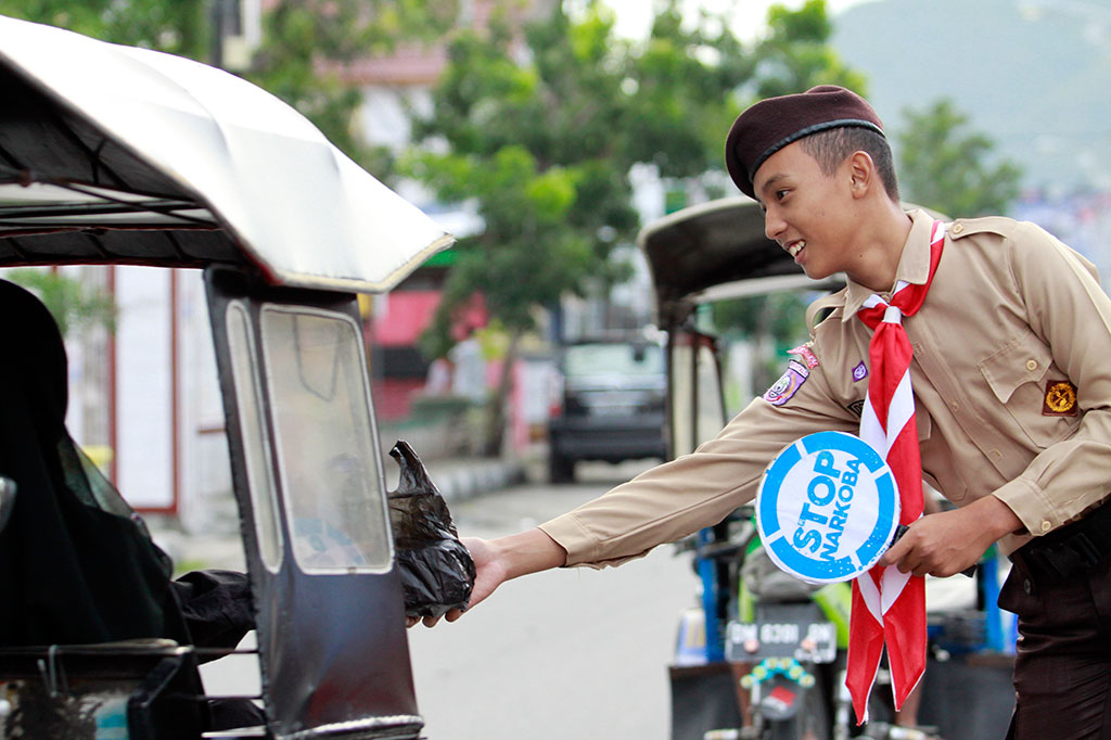 Sosialisasi Hari Anti Narkoba Melalui Makanan Berbuka