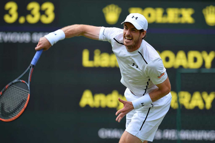 Murray Taklukkan Sesama Petenis Britania