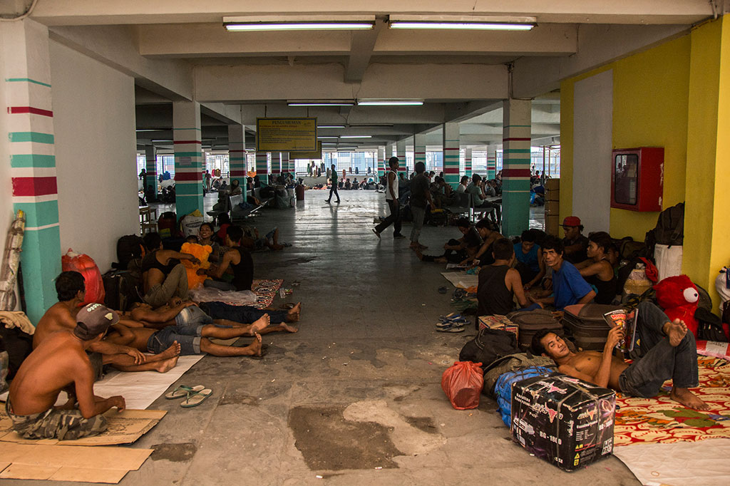Pemudik Transportasi Laut Mulai Padati Pelabuhan