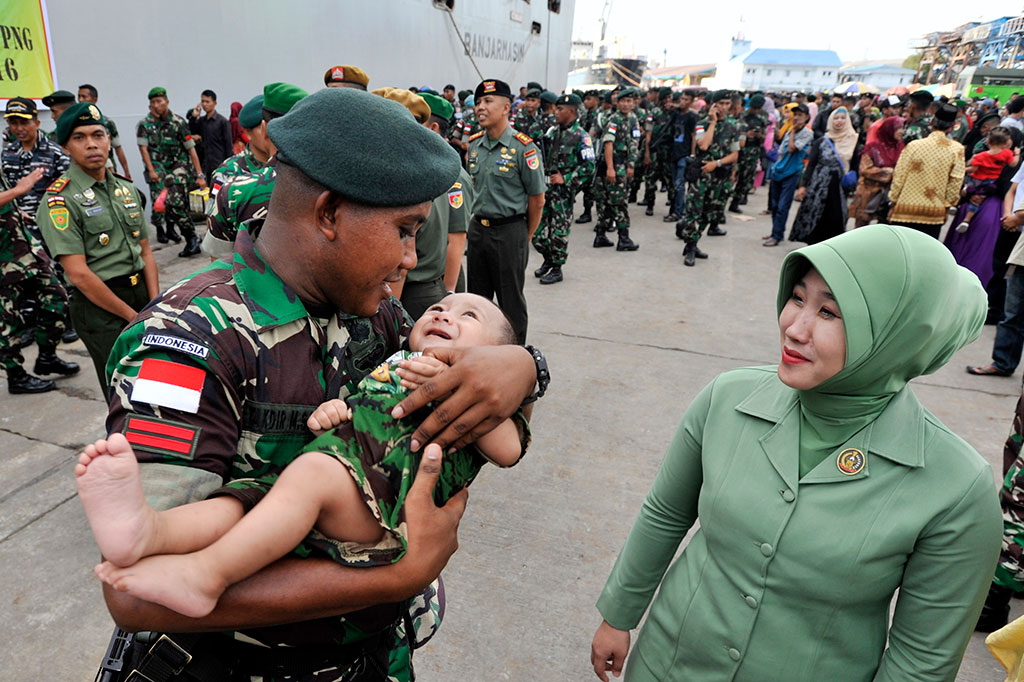 Pasukan Penjaga Perbatasan RI-PNG Diberangkatkan