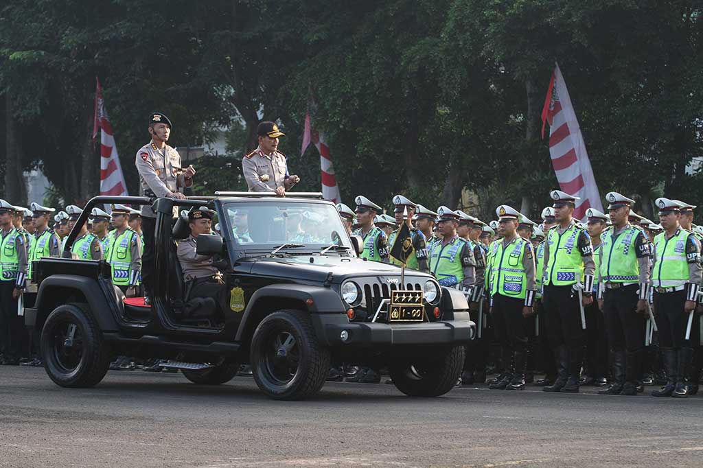 Kapolri Pimpin Apel Operasi Ramadniya 2016