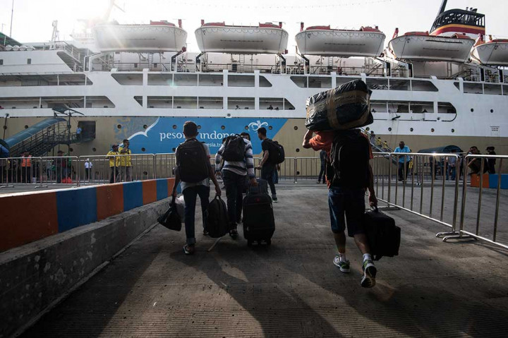 Pemudik Pelabuhan Tanjung Priok Turun 5%