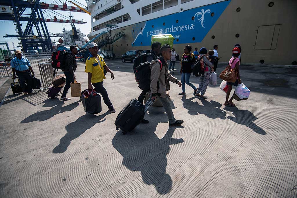 Pemudik Pelabuhan Tanjung Priok Turun 5%