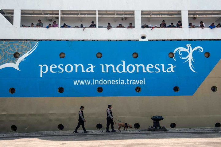 Pemudik Pelabuhan Tanjung Priok Turun 5%