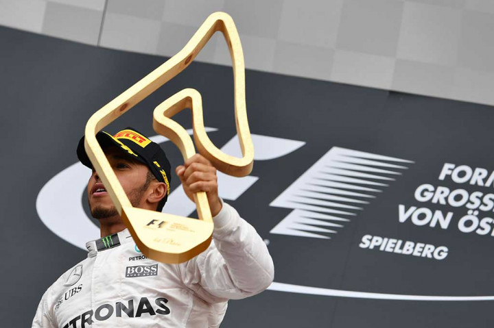 Hamilton Juara GP Austria