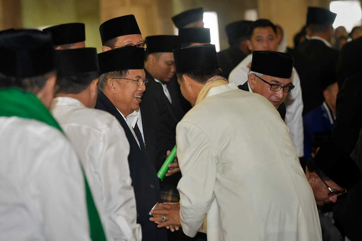 Wapres JK Salat Id di Masjid Istiqlal