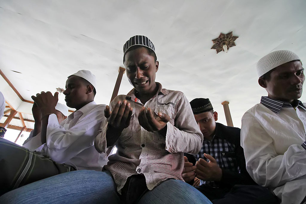 Salat Id Pengungsi Rohingya