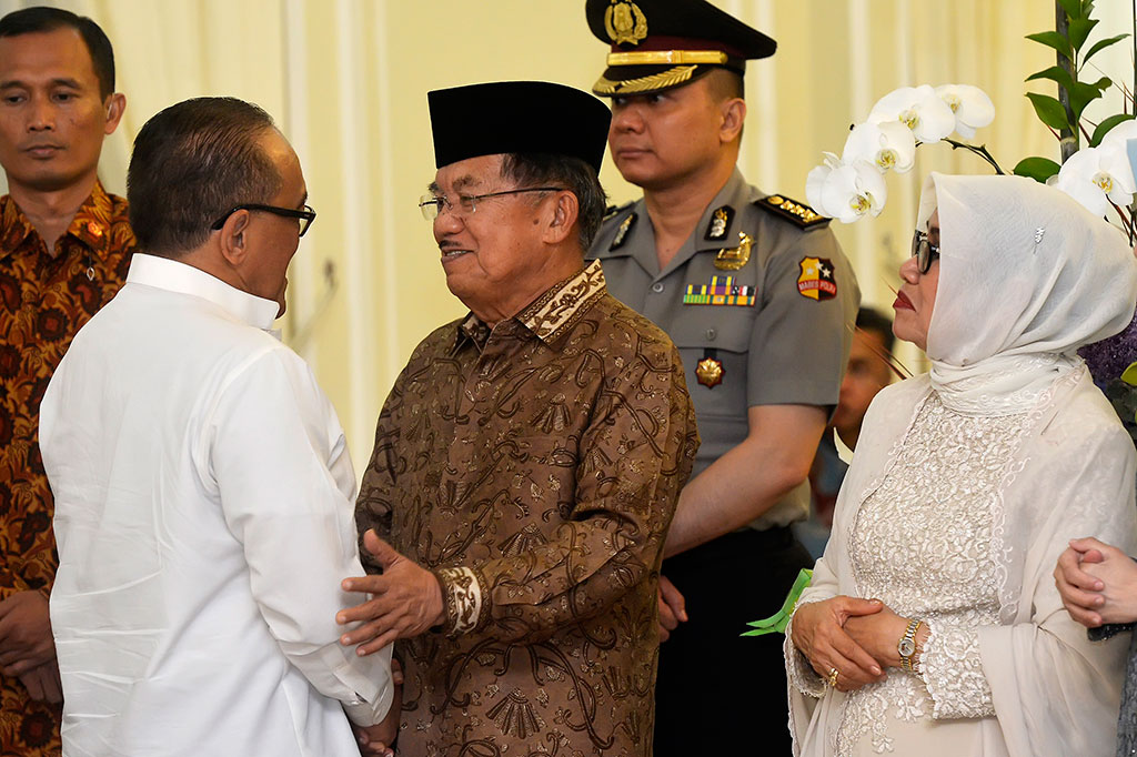 Jusuf Kalla Gelar Open House di Istana Wapres
