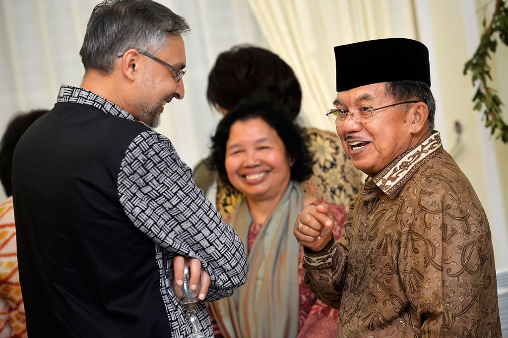 Jusuf Kalla Gelar Open House di Istana Wapres