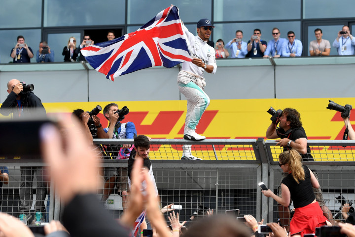 Lewis Hamilton Juara GP Inggris