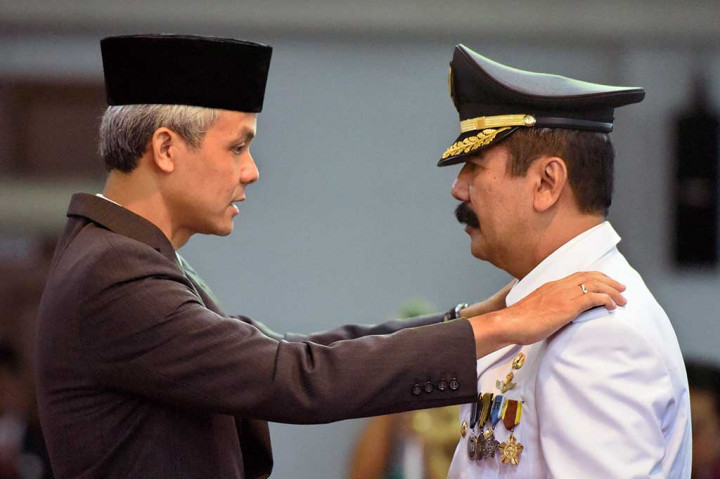 Ganjar Pranowo Lantik Pj Wali Kota Salatiga