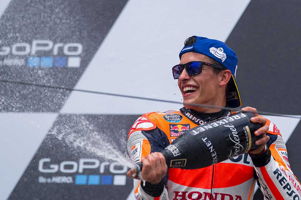 Marquez Menangi GP Jerman