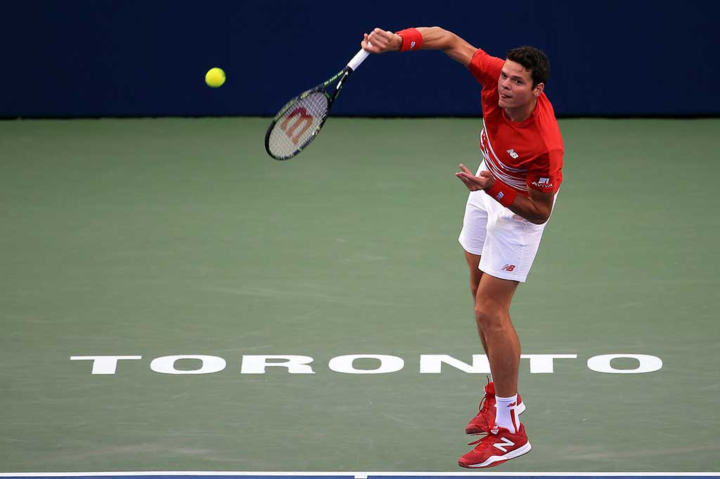 Tundukkan Donaldson, Raonic ke Perempat Final