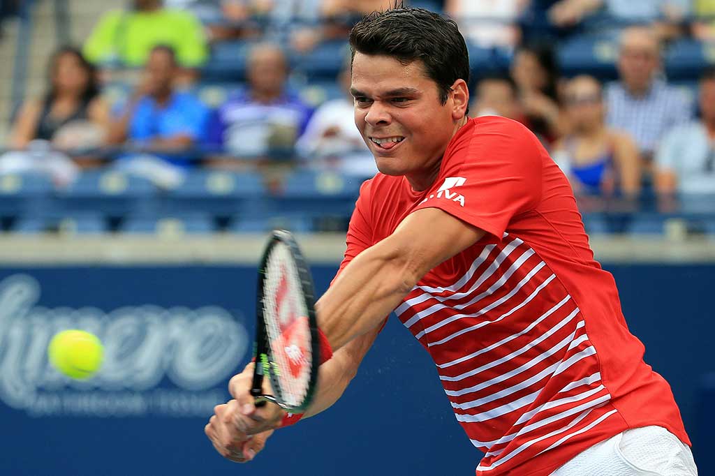 Tundukkan Donaldson, Raonic ke Perempat Final