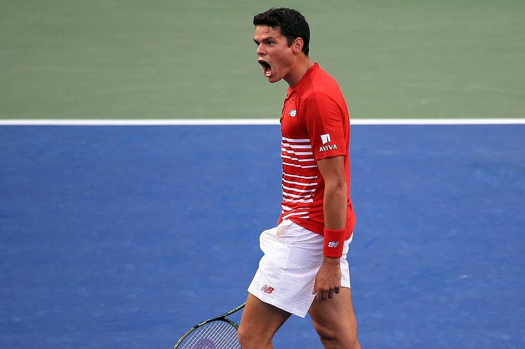 Tundukkan Donaldson, Raonic ke Perempat Final