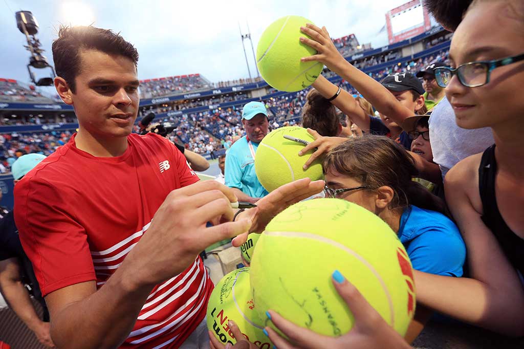 Tundukkan Donaldson, Raonic ke Perempat Final