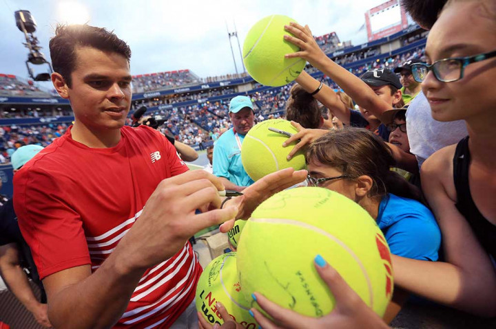 Tundukkan Donaldson, Raonic ke Perempat Final