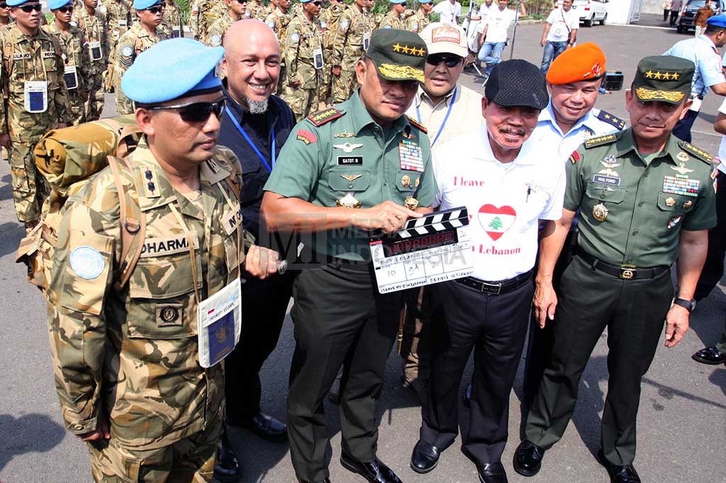 Panglima TNI Tinjau Syuting 'Garuda 23'