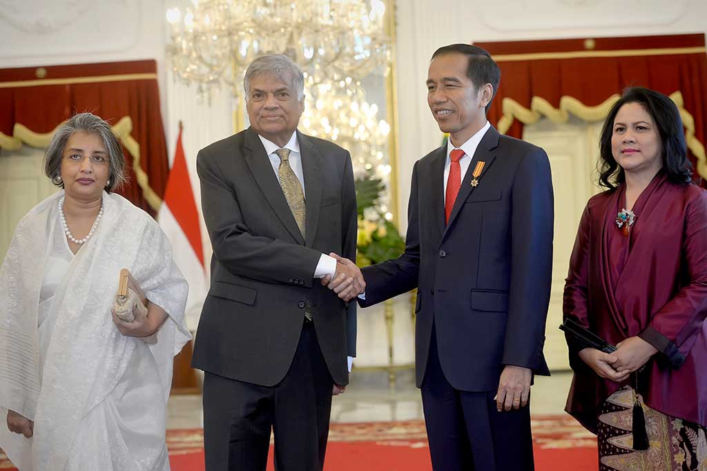 Jokowi Terima Kunjungan PM Sri Lanka