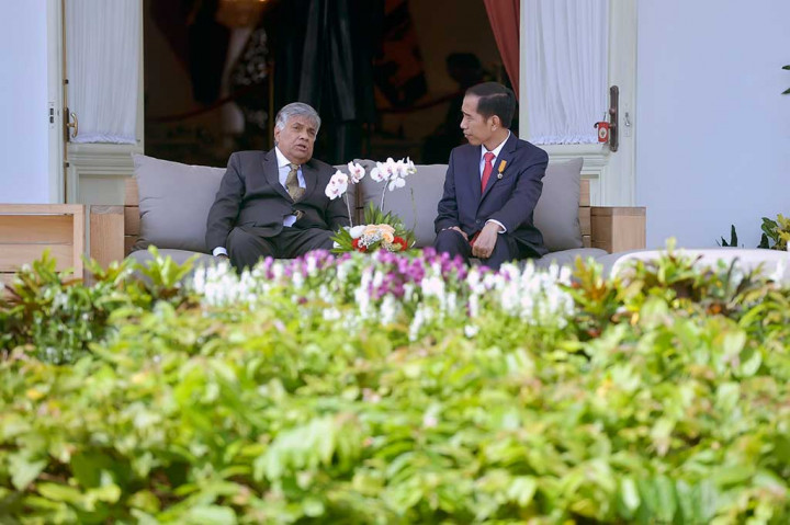 Jokowi Terima Kunjungan PM Sri Lanka