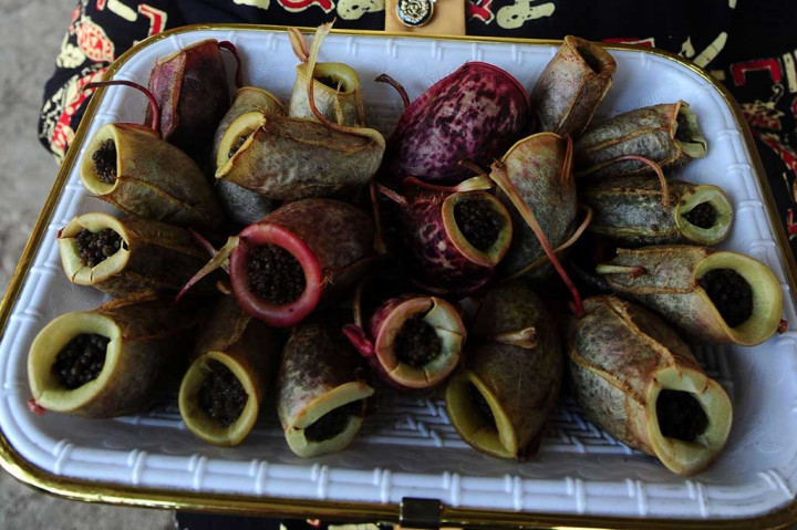 Uniknya Kuliner Berkemasan Kantung Semar Ini