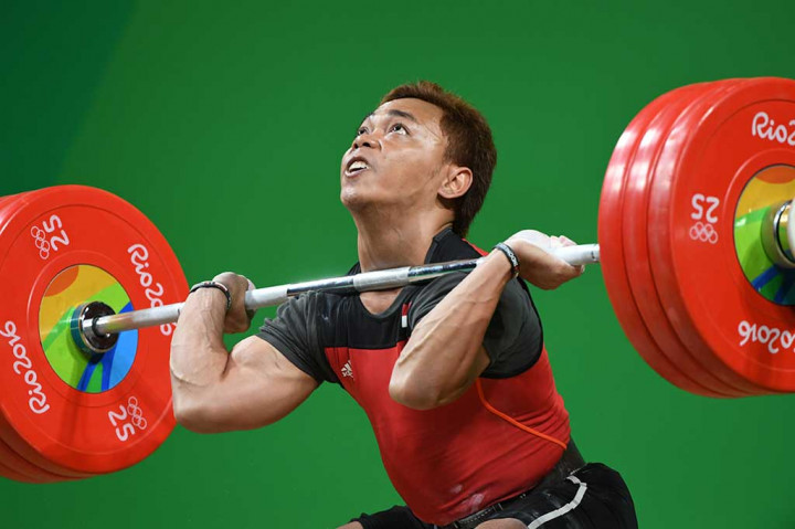Eko mencatat angkaan total 312 kilogram, hasil dari snatch 142 kg dan clean and jerk 170 kg.