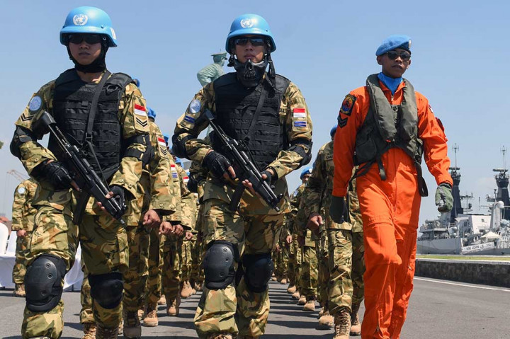 Satgas Maritim TNI Konga Diberangkatkan ke Lebanon