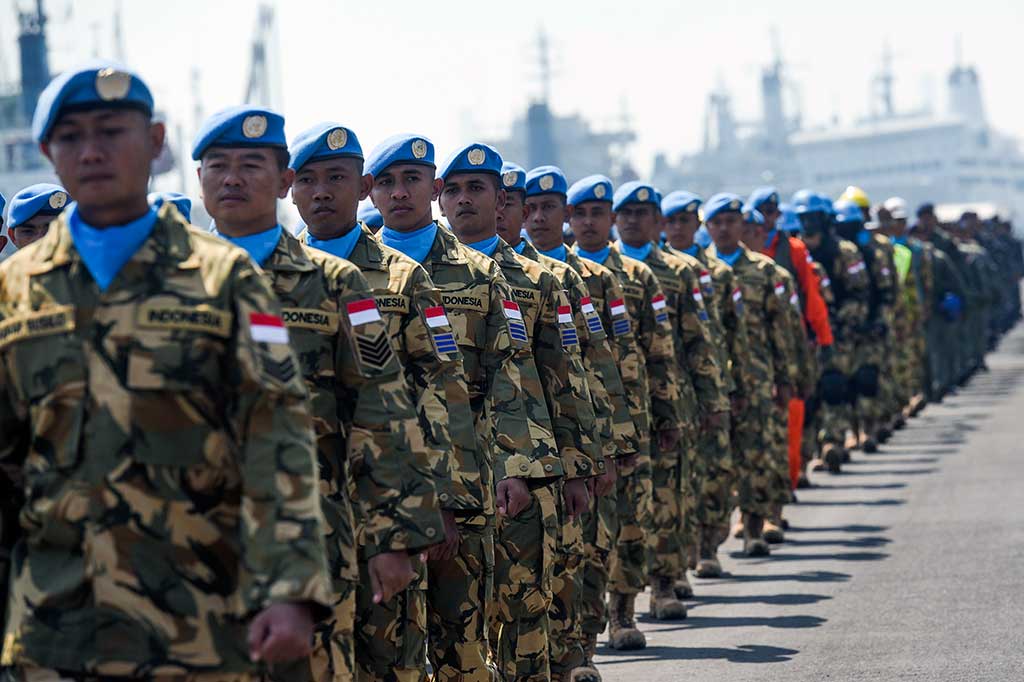 Satgas Maritim TNI Konga Diberangkatkan ke Lebanon