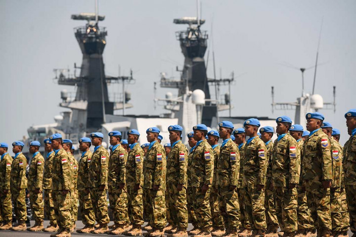 Satgas Maritim TNI Konga Diberangkatkan ke Lebanon