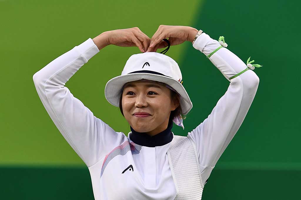 Pemanah Putri Korsel Sumbang Emas Perorangan