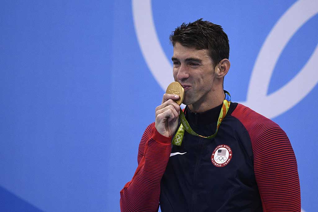 Phelps Raih Emas Keempat Olimpiade Rio