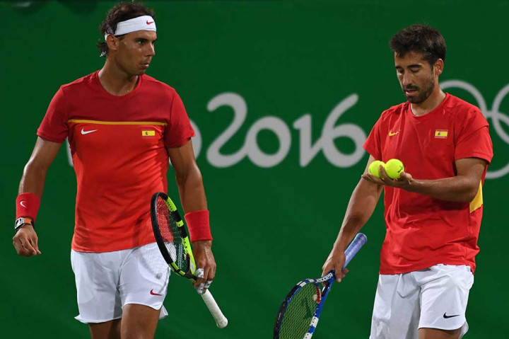 Nadal Raih Emas di Nomor Ganda