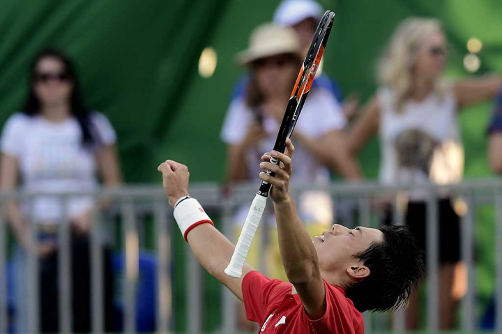 Perebutan Perunggu, Nishikori Tundukkan Nadal