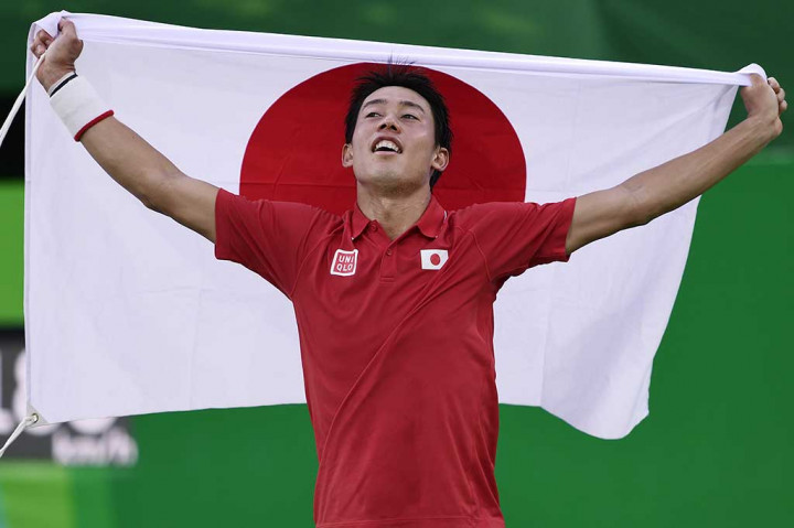 Perebutan Perunggu, Nishikori Tundukkan Nadal