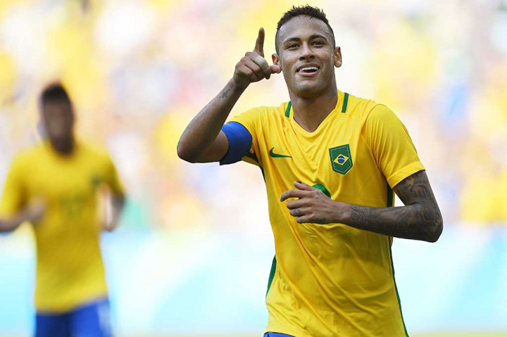 Kapten tim Neymar juga dapat mengunci statusnya sebagai salah satu pemain terbaik Brasil jika mampu memimpin timnya memenangi medali emas di Rio.