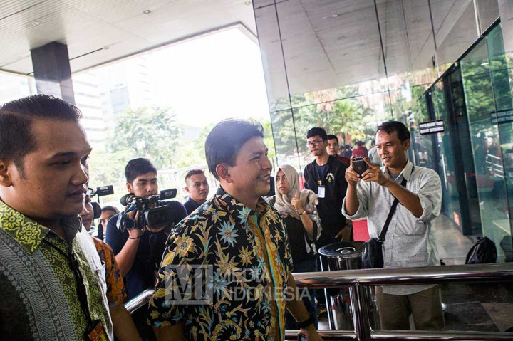 Turut hadir dalam kunjungan tersebut Kabareskrim Komjen Ari Dono Sukmanto.