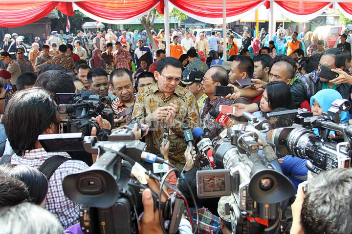 Pada kesempatan itu Ahok menyayangkan Pasar Pesanggrahan tidak memiliki ciri khas atau daya tarik tersendiri untuk menarik minat pengunjung.