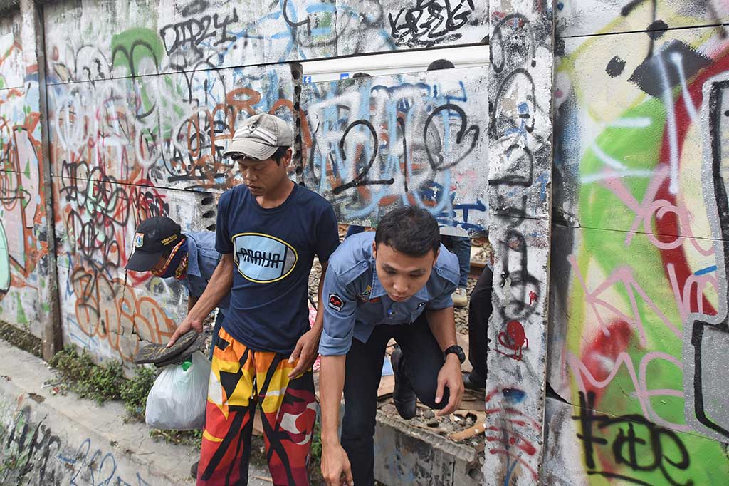 Dinsos DKI Razia PMKS di Kemayoran