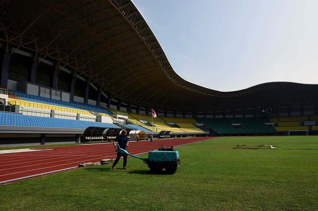 Jelang PON, Stadion Patriot Terus Bersolek