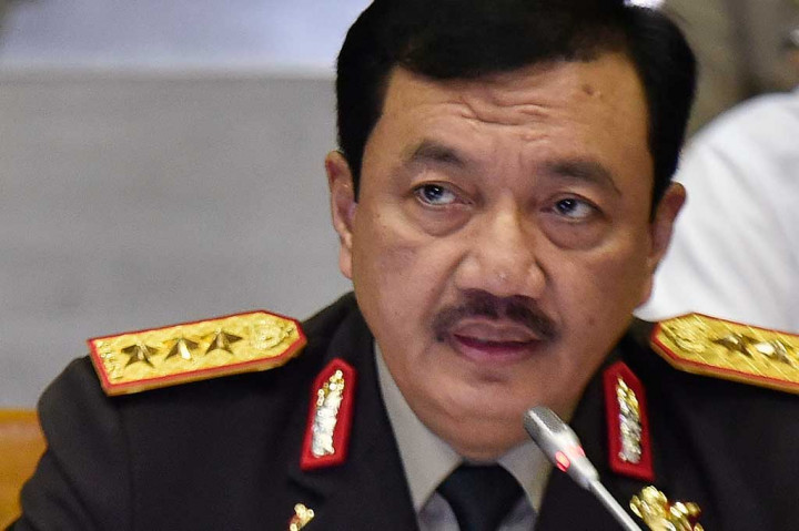 Wakil Kapolri Komjen Budi Gunawan menyampaikan visi misi saat uji kalayakan dan kepatutan calon Kepala BIN di ruang rapat Komisi I Komplek Parlemen Senayan, Jakarta, Rabu (7/9/2016).