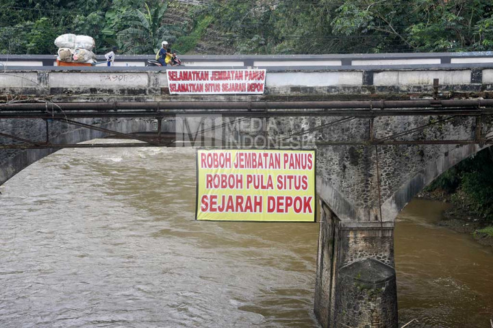 Jembatan Peninggalan Kolonial Belanda Rusak