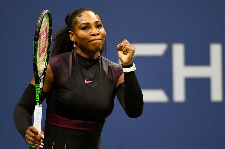 Williams yang tengah mengincar rekor tujuh gelar AS Terbuka dan 23 mahkota Grand Slam menciptakan 18 ace dalam pertandingan tersebut.