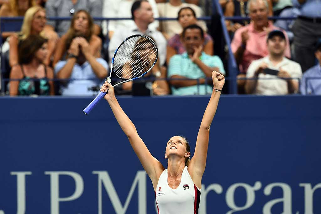Di partai puncak Pliskova akan menghadapi pemenang antara unggulan kedua Angelique Kerber melawan Caroline Wozniacki.