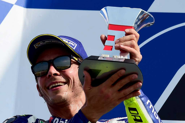 Dengan hasil balapan tersebut Marc Marquez dari tim Honda masih berada di puncak klasemen sementara dengan 223 poin diikuti Rossi yang memiliki 180 poin dan Lorenzo dengan 162 poin.