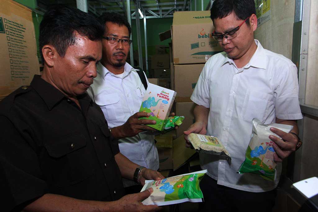 Produk makan bayi yang dijual secara online ini tidak memiliki standardisasi mutu dan keamanan pangan dan bila dikonsumsi dapat menimbulkan penyakit diare.