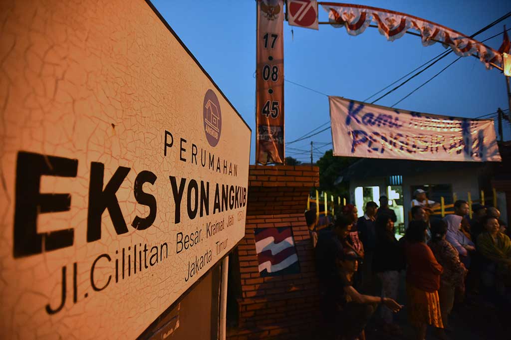 Warga Eks Yon Angkub Tolak Pengosongan