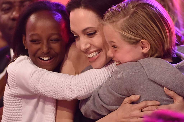 Keduanya memiliki enam anak, tiga di antaranya anak adopsi. Anak biologis mereka adalah Shiloh dan si kembar Knox dan Vivienne, sementara anak adopsi Maddox, Pax, dan Zahara.