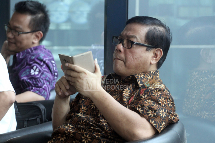 Sekjen Dewan Perwakilan Daerah (DPD) RI Soedarsono Hardjosoekarto dipanggil ke Gedung KPK, Jakarta, Senin (26/9/2016).