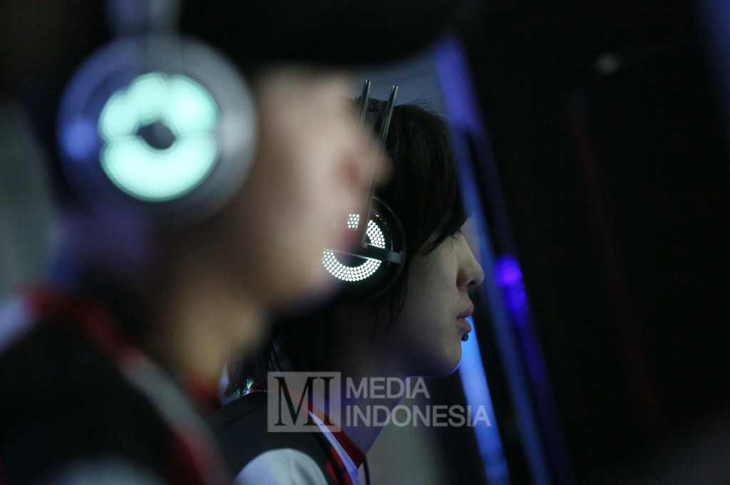Tim Indonesia menang WO atas tim Mesir pada lomba E-Sport game online.