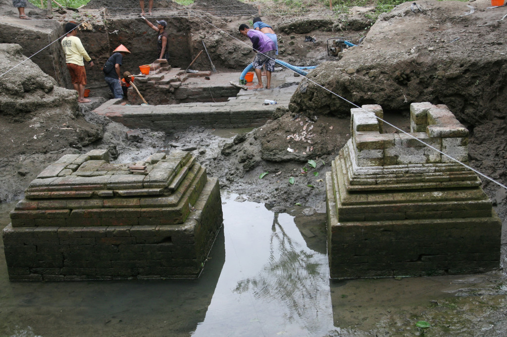 Candi Induk ini berukuran 4x4,1 meter.